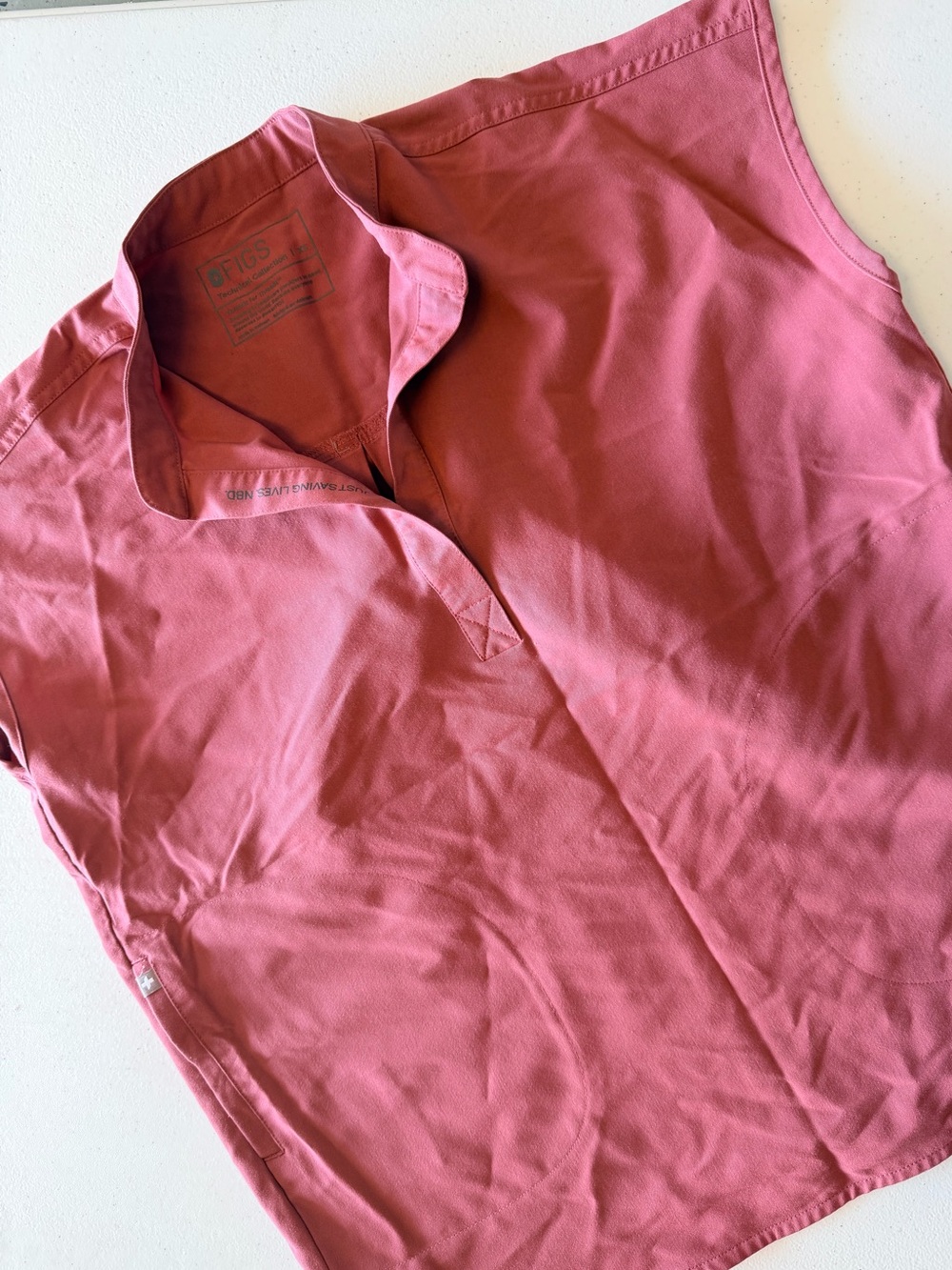 Figs WOMENS top-  Rose/Mauve